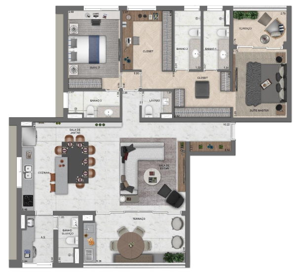 APARTAMENTO A VENDA - VILA NOVA CONÇEIÇÃO